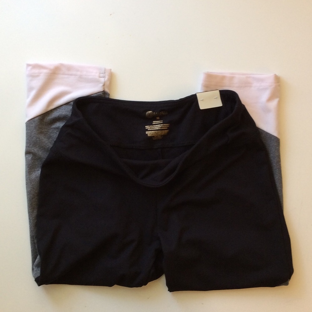 Balance Collection Athletic Capri Pant Colorblock - Picture 5 of 8