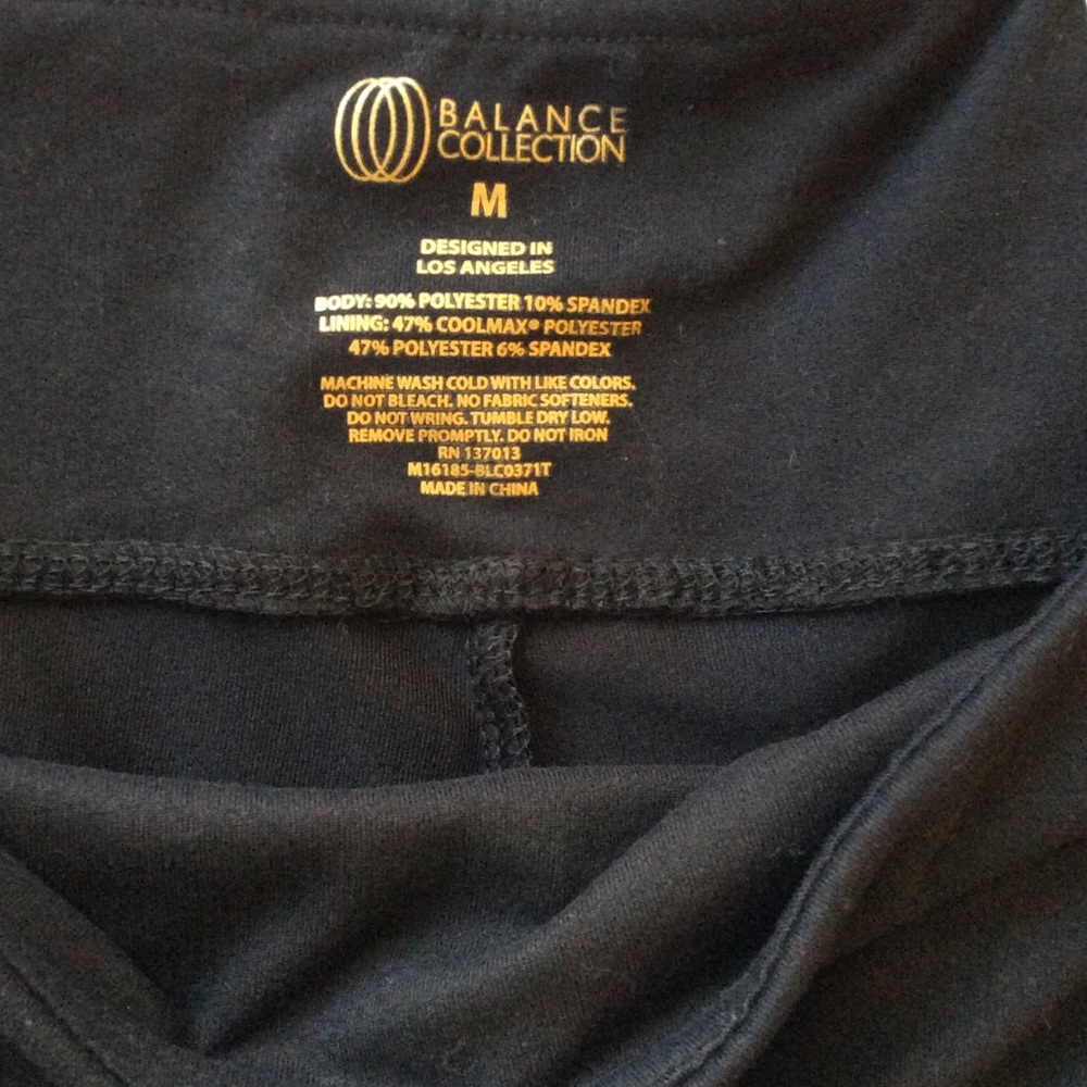 Balance Collection Athletic Capri Pant Colorblock - Picture 6 of 8