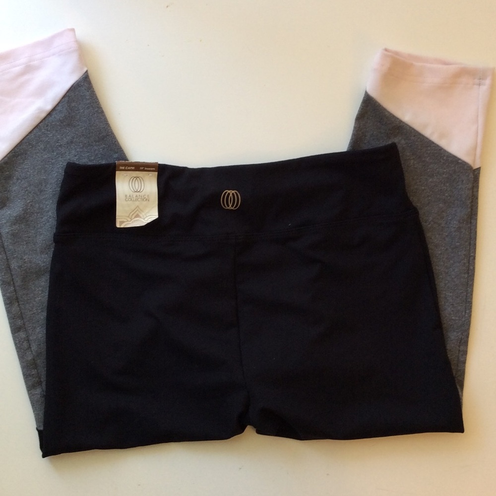 Balance Collection Athletic Capri Pant Colorblock - Picture 7 of 8
