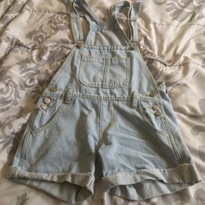 Jean Overall shorts