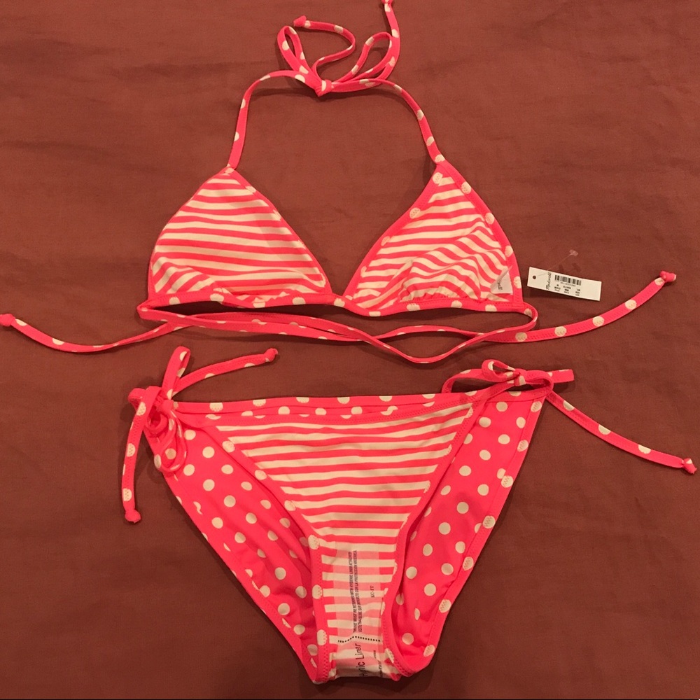 NEW Madewell Reversible Bikini Top & Bottom