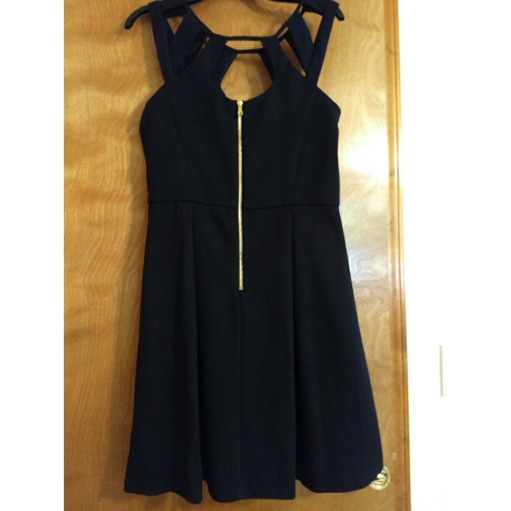 Navy blue dress