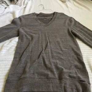 Gray/purple long sleeve