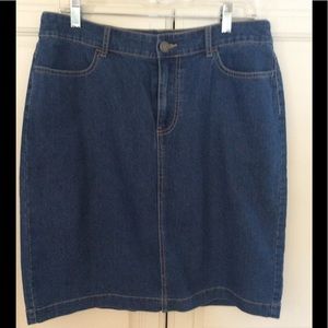Kim Rogers Denim Skirt