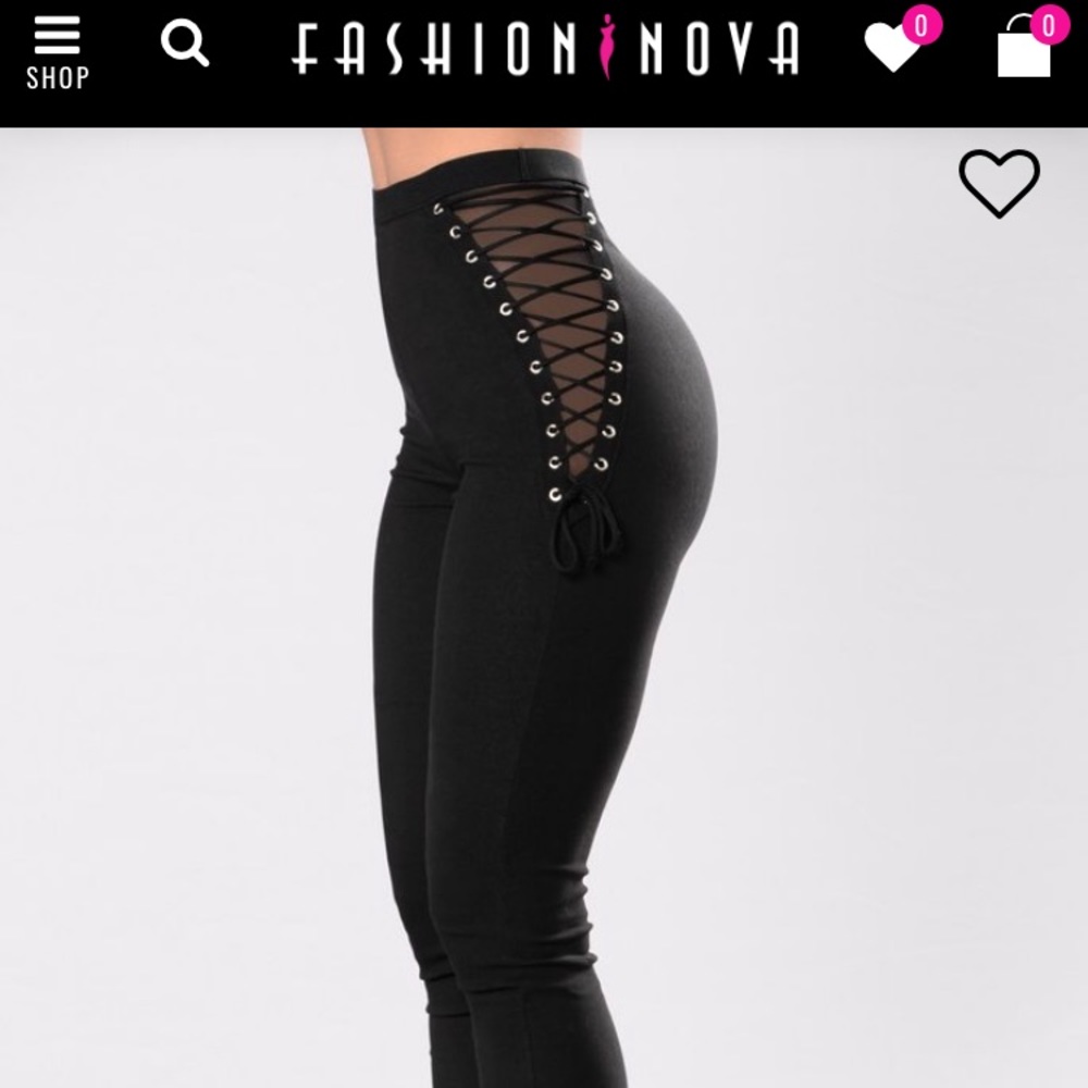 NWT FashionNova Black Pants