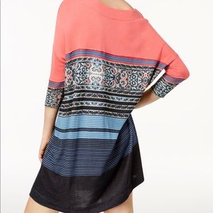 Free people Steppping out patterned dress