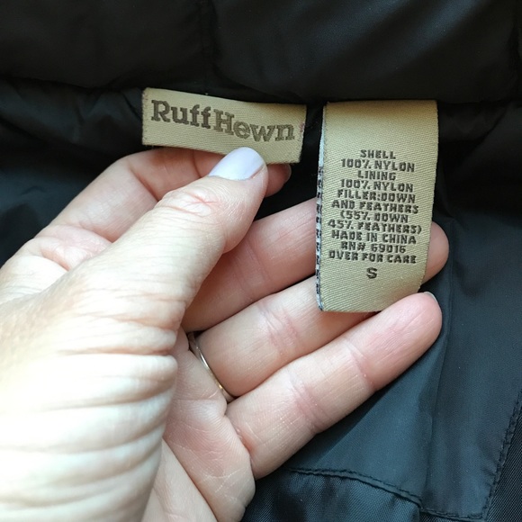 Ruff Hewn Black Puffer Coat - Picture 4 of 6