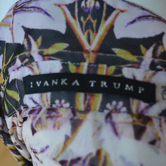IVANKA TRUMP PRINT BLOUSE - Picture 2 of 4