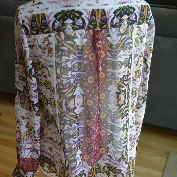 IVANKA TRUMP PRINT BLOUSE - Picture 4 of 4