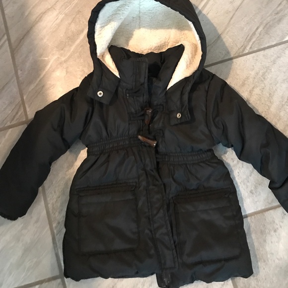 Old Navy Other - Girls old navy black winter coat 4t frost free