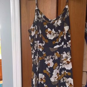 Spaghetti Strap Floral Summer Dress