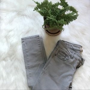 Forever 21 Grey Stretch Skinny Jean