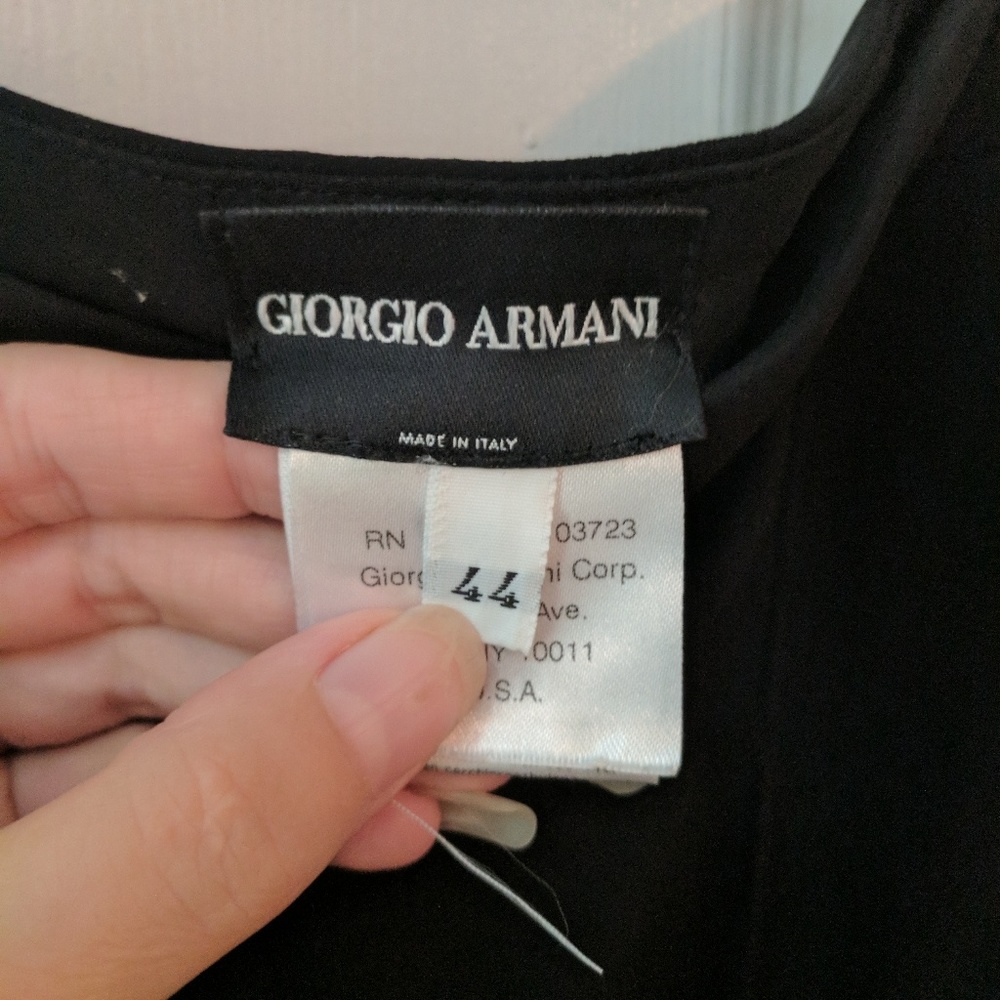Giorgio Armani Black Pants Size 10