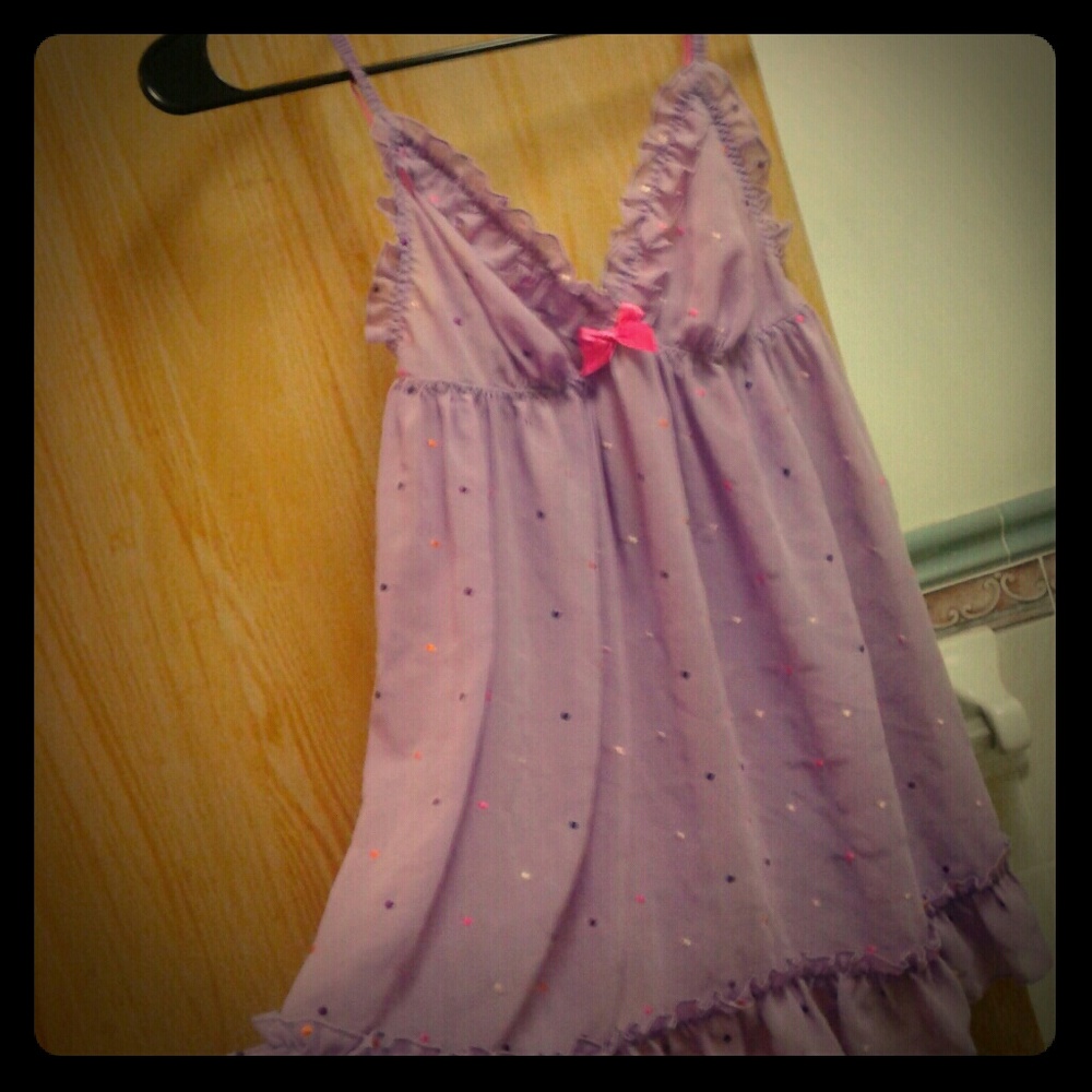 VS Purple babydoll/top (M)