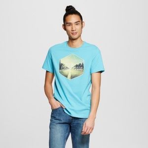 A nice Cotton light blue California tee