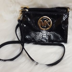 Michael Kors Leather Fulton Crossbody NWT