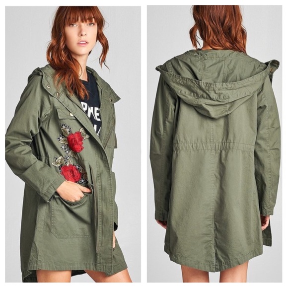 Utility Floral patch jacket - Picture 3 of 8