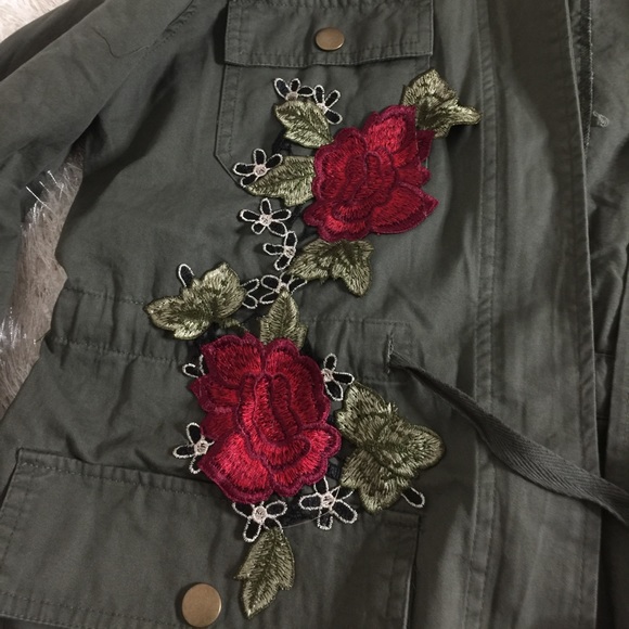 Utility Floral patch jacket - Picture 8 of 8