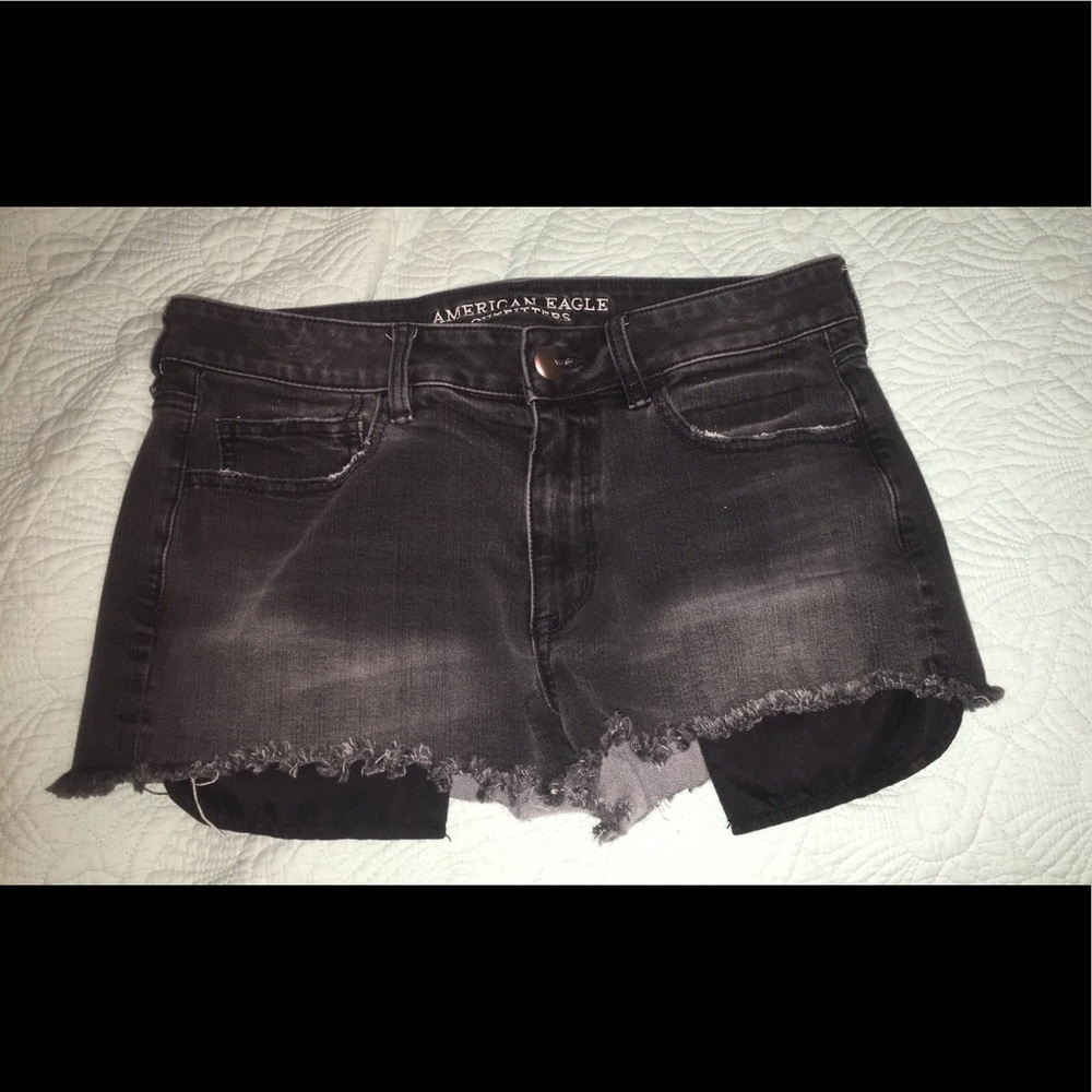 Black American Eagle Shorts