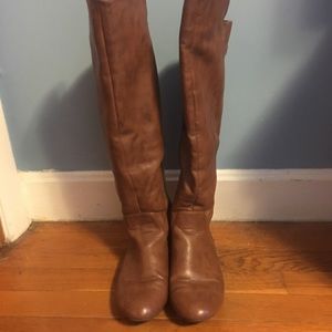 Tall Tan Boots