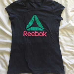 Reebok dark gray shirt