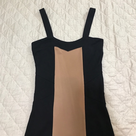 Cotton On black and cream colored dress size small - Picture 2 of 3