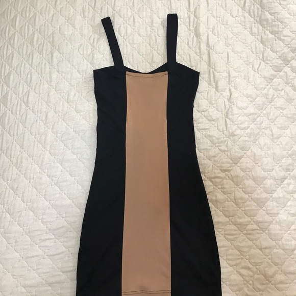 Cotton On black and cream colored dress size small - Picture 3 of 3