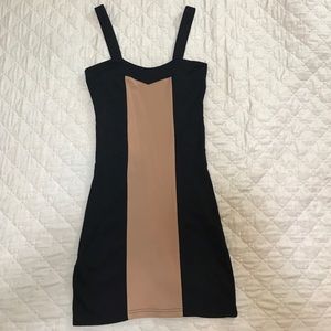 Cotton On black and cream colored dress size small