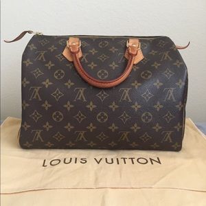 Gently Used 100% Authentic Louis Vuitton Speedy 30