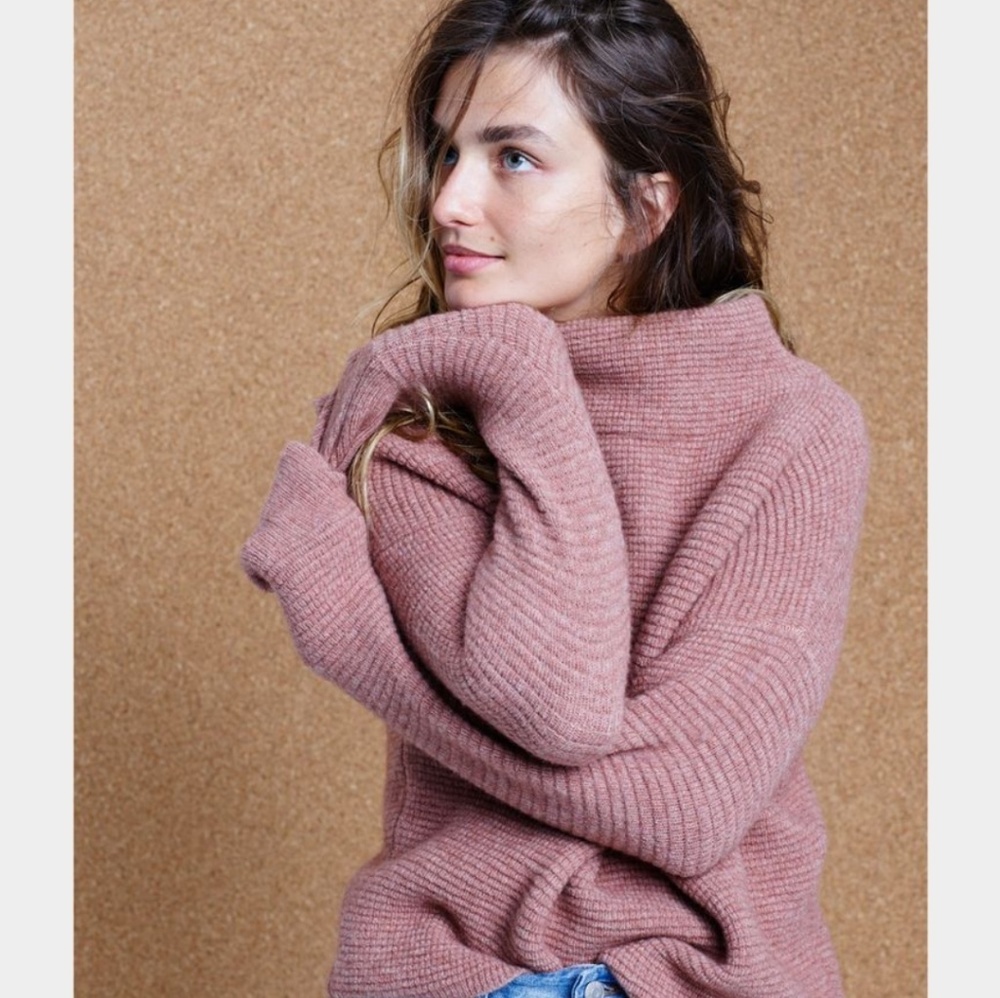 Worn twice! Madewell Southfield Mockneck Sweater
