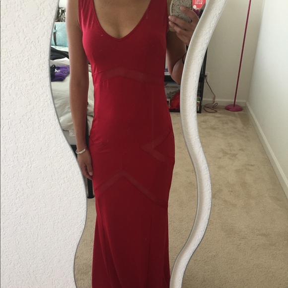 Red evening gown / maxi / prom dress- NWOT - Picture 1 of 4
