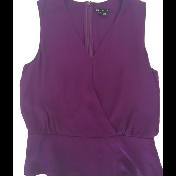 Theory silk top - Picture 1 of 2