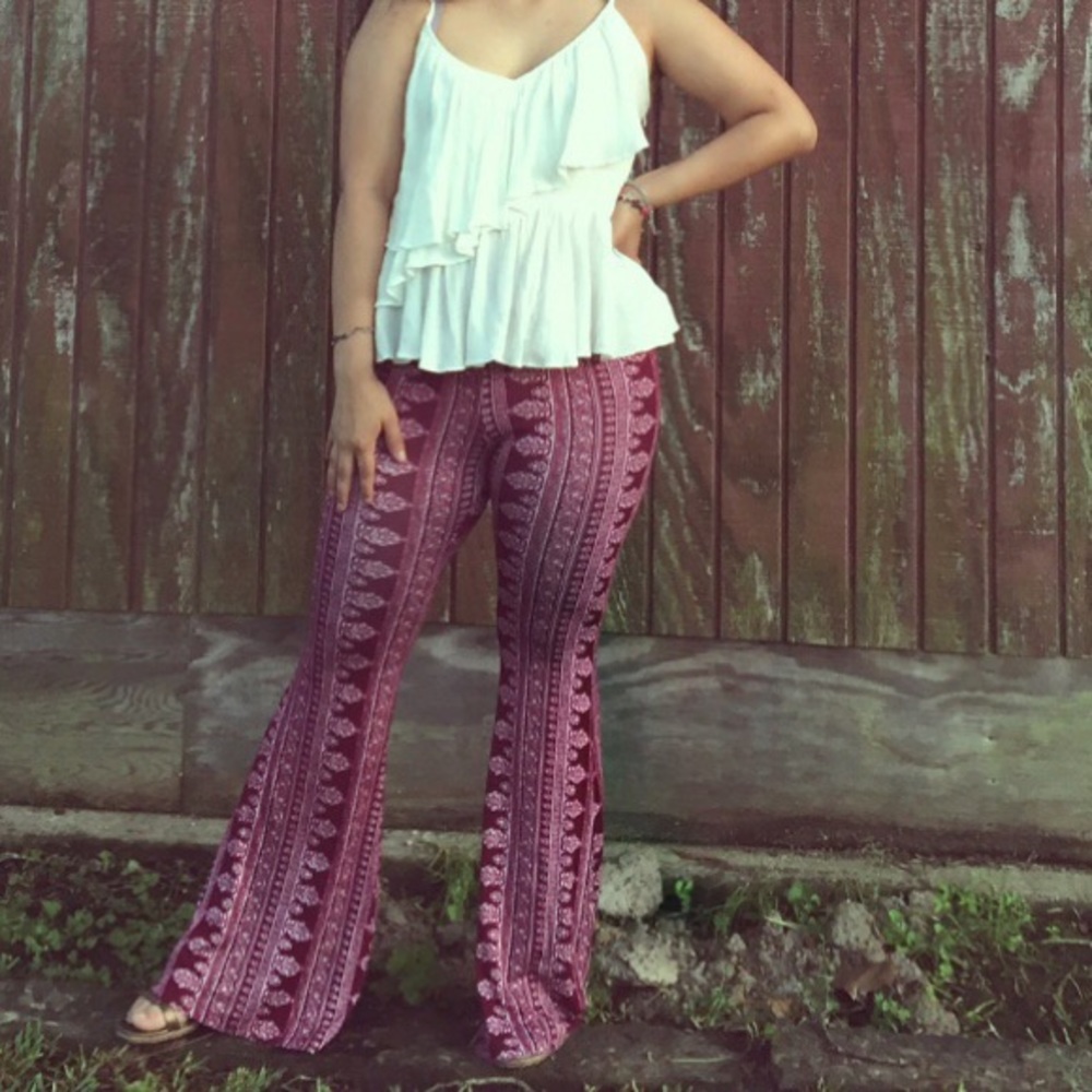 Bell bottom pants