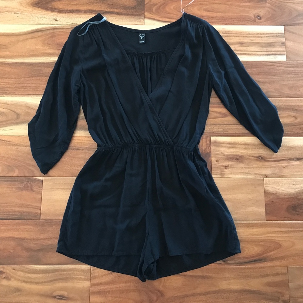 Windsor Black Romper
