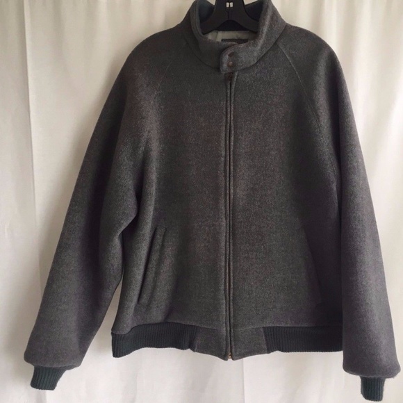 Pendleton Other - Pendleton Large Gray Cruiser Jacket Wool Coat USA
