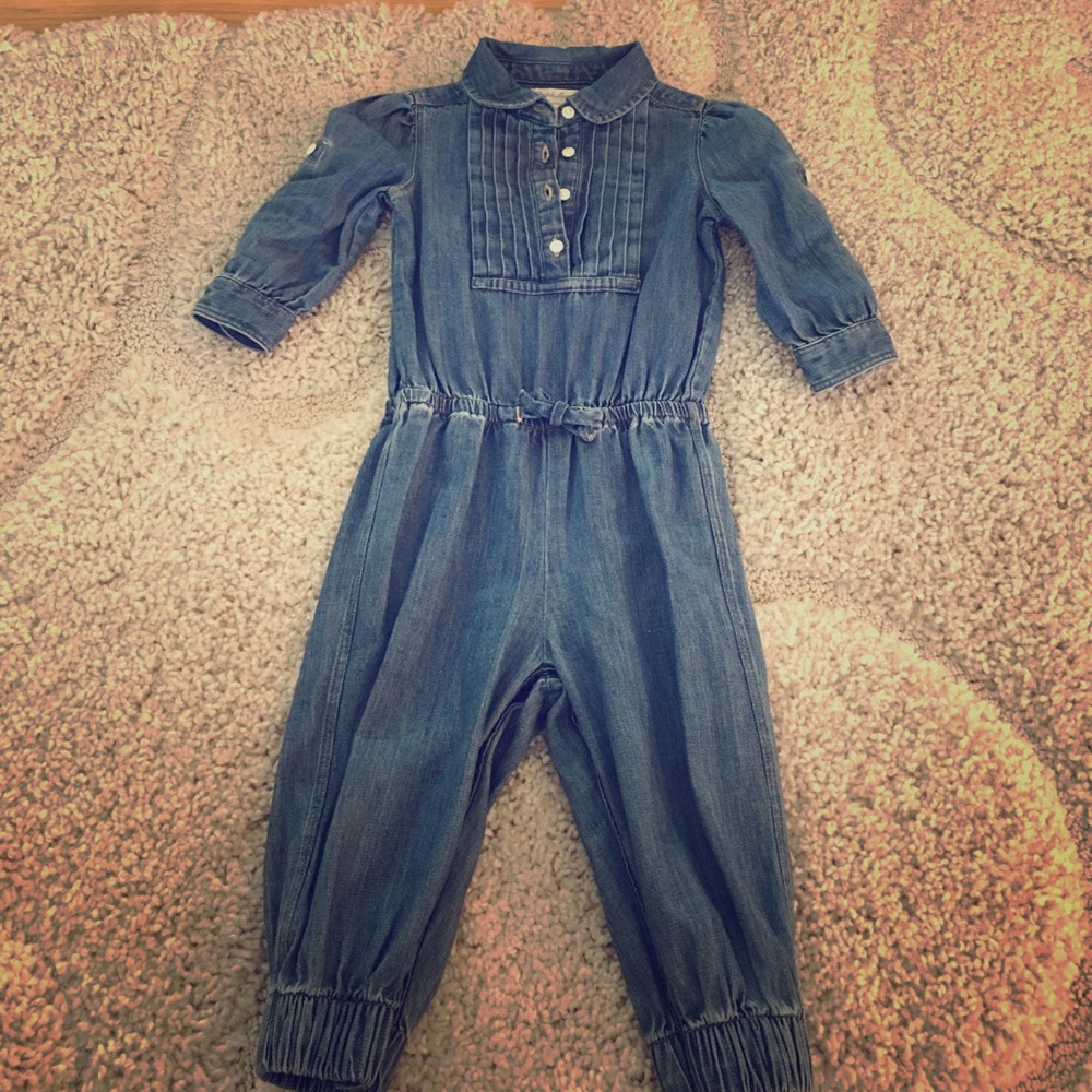 9month Ralph Lauren babygirl jumpsuit