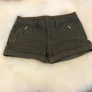 Camo short shorts