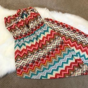 Fashion maxi strapless sun dress