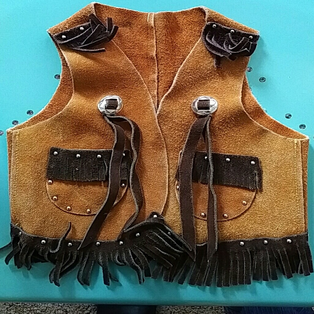 Suede Cowboy Vest
