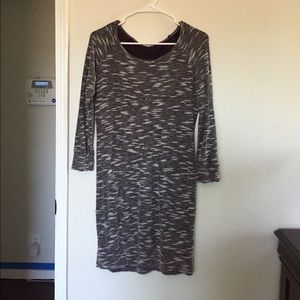 deep purple dress, brand: marine layer, size: S