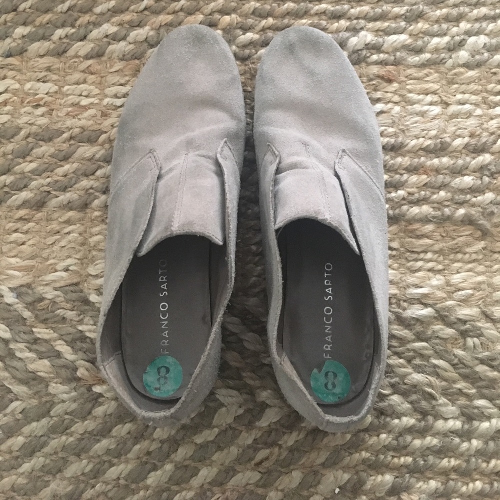 Franco Sarto Suede Oxfords