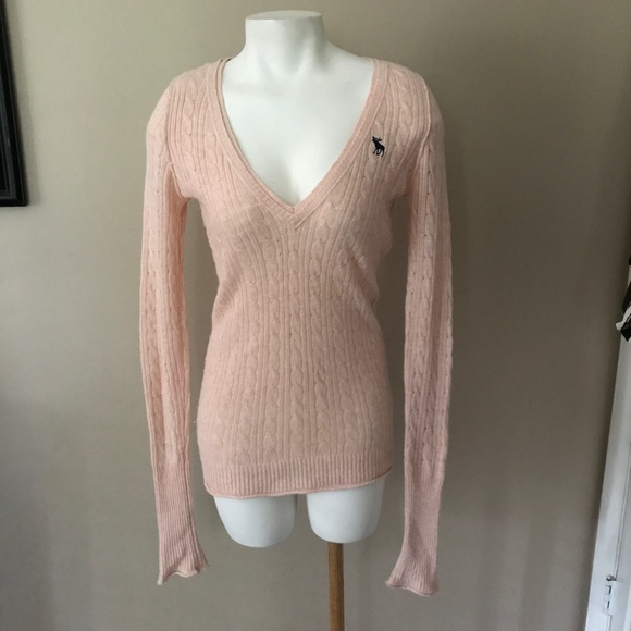 Abercrombie & Fitch Sweaters - Baby Pink Sweater