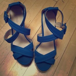 Aldo wedges size 39 good condition