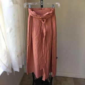 Free People S/P Persimmon Wide Leg Pants.
