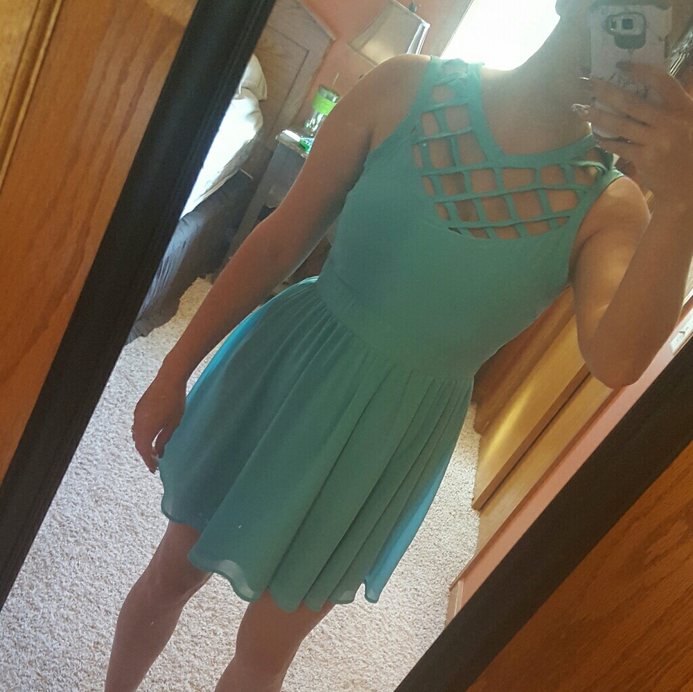 Teal/Aqua Dress