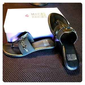 Mootsies Tootsies Black Sandal