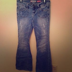 Bell bottom jeans