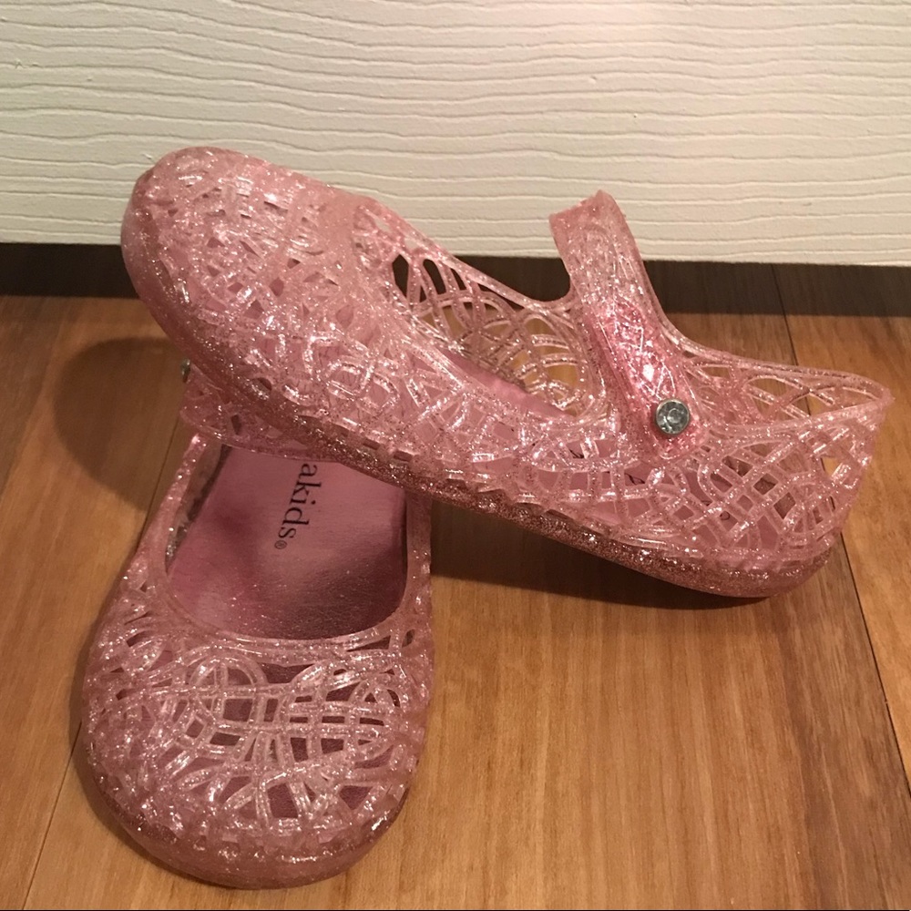 Glitter Jelly Shoes- sz 9 toddler