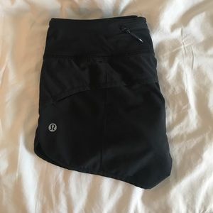 Lululemon Black Speed Shorts- Size 2