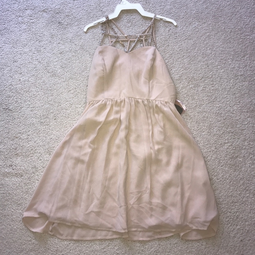 Strappy cocktail dress